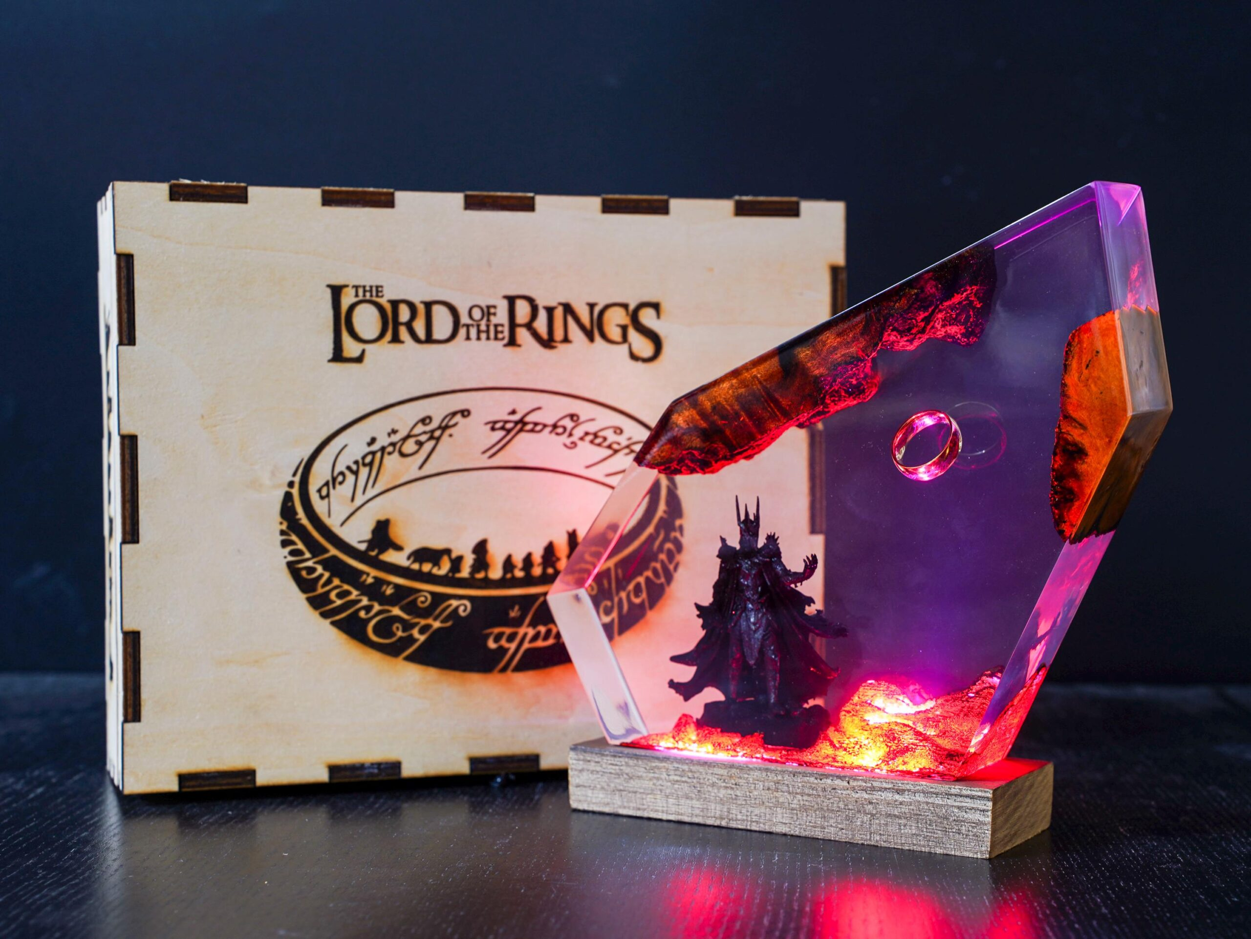 Sauron Resin Night Light - Lord of The Rings