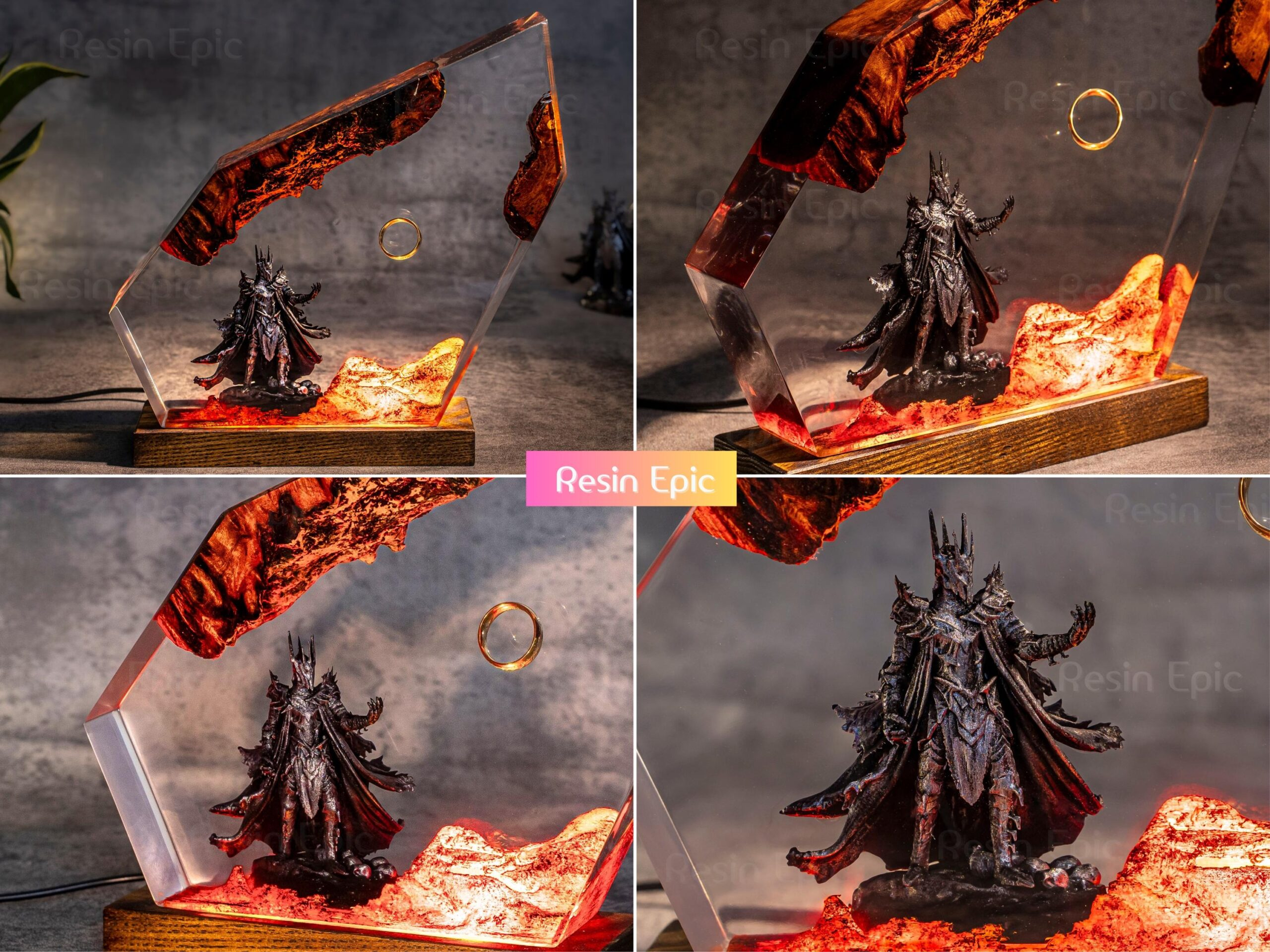Sauron Resin Night Light - Lord of The Rings