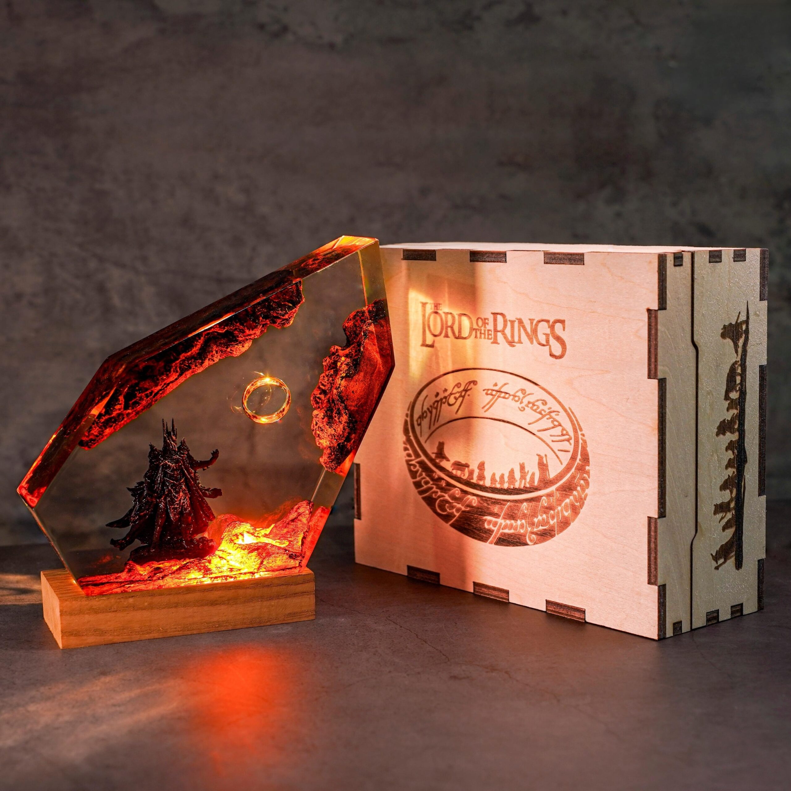 Sauron Resin Night Light - Lord of The Rings